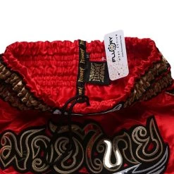 Fluory Muay Thai Short Kickboks Broek Rood MTSF12 9 Fluory Muay Thai Short Kickboks Broek Rood MTSF12 -Boksen Winkel fluory fluory muay thai short kickboks broek rood 5