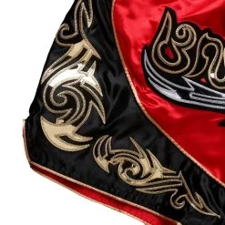 Fluory Muay Thai Short Kickboks Broek Rood MTSF12 11 Fluory Muay Thai Short Kickboks Broek Rood MTSF12 -Boksen Winkel fluory fluory muay thai short kickboks broek rood 7