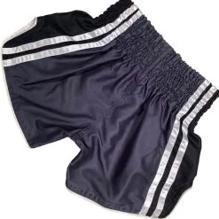 Fluory Sak Yant Tiger Muay Thai Shorts Grijs Goud MTSF98 -Boksen Winkel fluory fluory sak yant tiger muay thai shorts grij 5