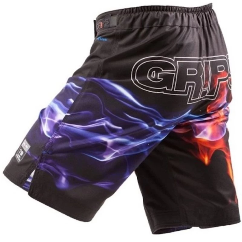 GRIPS Jarama MMA/BJJ Fightshorts Flame GRIPS Athletics 4 GRIPS Jarama MMA/BJJ Fightshorts Flame GRIPS Athletics - Afbeelding 2