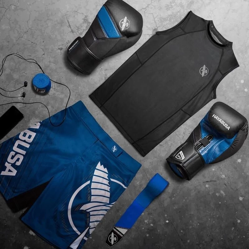 Hayabusa Chikara 4.0 Fight Shorts Blauw 4 Hayabusa Chikara 4.0 Fight Shorts Blauw - Afbeelding 2