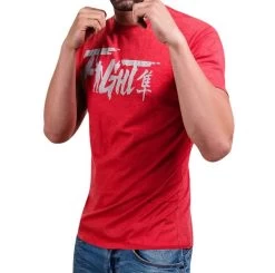 Hayabusa Fighter T Shirt Rood Hayabusa Fightstore Europe -Boksen Winkel hayabusa hayabusa fighter t shirt rood hayabusa fi 2