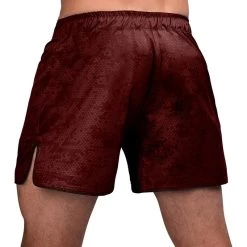 Hayabusa Hex Hybrid Fight Shorts Burgundy -Boksen Winkel hayabusa hayabusa hex hybrid fight shorts burgundy 2