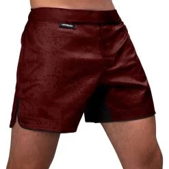 Hayabusa Hex Hybrid Fight Shorts Burgundy -Boksen Winkel hayabusa hayabusa hex hybrid fight shorts burgundy 4