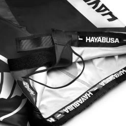 Hayabusa Icon Hybrid Vechtsport Broek Fight Short Zwart Wit -Boksen Winkel hayabusa hayabusa icon hybrid vechtsport broek fig 4