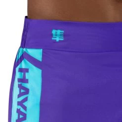 Hayabusa Icon Kickboks Short Paars Wit -Boksen Winkel hayabusa hayabusa icon kickboks short paars wit 1