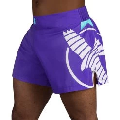 Hayabusa Icon Kickboks Short Paars Wit -Boksen Winkel hayabusa hayabusa icon kickboks short paars wit 5
