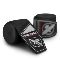 Hayabusa Kickboks Bandages Perfect Stretch Hand Wraps Zwart -Boksen Winkel hayabusa hayabusa kickboks bandages perfect stretc 2