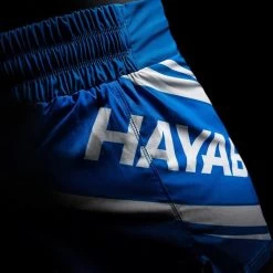 Hayabusa Muay Thai Kickboxing Shorts 2.0 Blauw -Boksen Winkel hayabusa hayabusa muay thaikickboxing shorts 20 bl 3