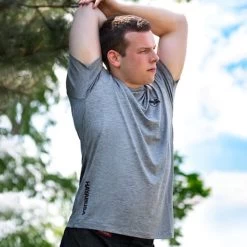 Hayabusa Performance Dry Fit T Shirt Grijs -Boksen Winkel hayabusa hayabusa performance dry fit t shirt grij 5