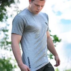 Hayabusa Performance Dry Fit T Shirt Grijs -Boksen Winkel hayabusa hayabusa performance dry fit t shirt grij 7