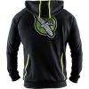 Hayabusa Prime Athletic Hoodie Zwart Neo Groen -Boksen Winkel hayabusa hayabusa prime athletic hoodie zwart neo