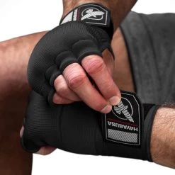 Hayabusa Quick Gel Handwraps Boksbandages Zwart -Boksen Winkel hayabusa hayabusa quick gel handwraps boksbandages 2