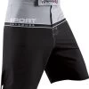 Hayabusa Sport MMA Fight Shorts Zwart Grijs -Boksen Winkel hayabusa hayabusa sport mma fight shorts zwart gri