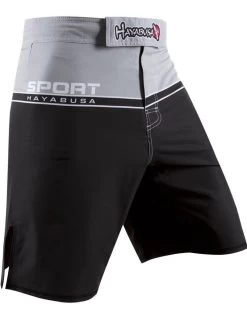 Hayabusa Sport MMA Fight Shorts Zwart Grijs