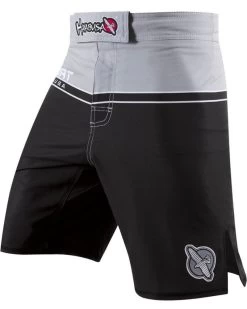Hayabusa Sport MMA Fight Shorts Zwart Grijs -Boksen Winkel hayabusa hayabusa sport mma fight shorts zwart gri 3