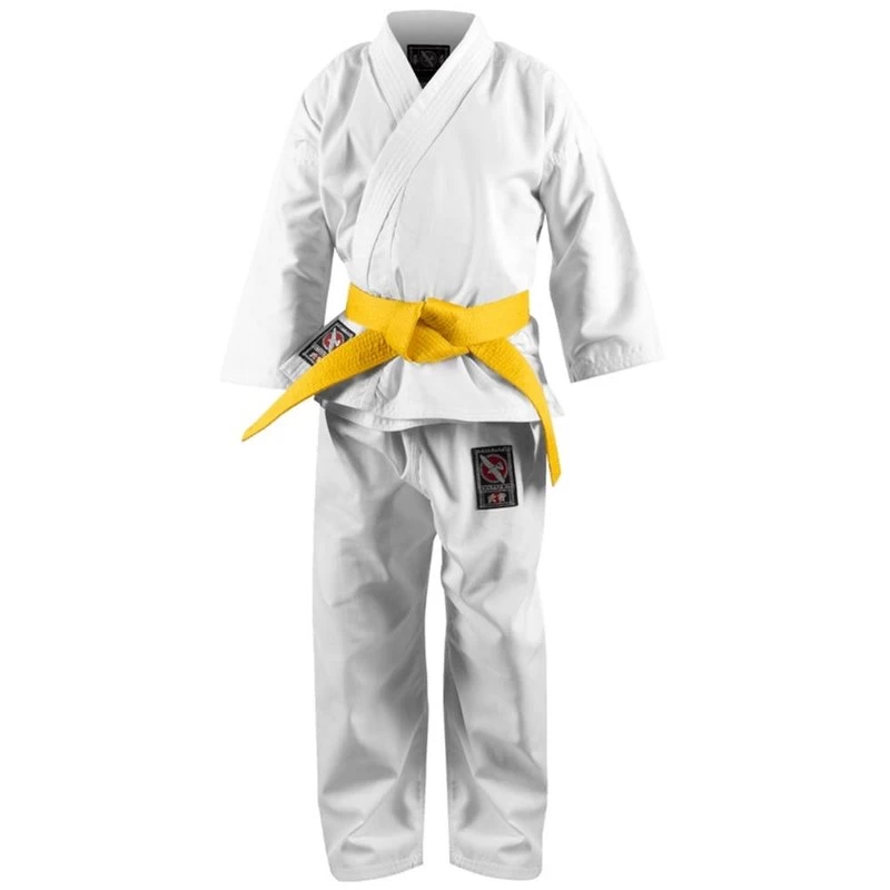 Hayabusa Winged Strike Jeugd Karate Gi White 5 Hayabusa Winged Strike Jeugd Karate Gi White - Afbeelding 3