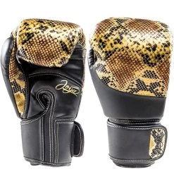 Joya (Kick)bokshandschoenen Thai Snake Goud Zwart -Boksen Winkel joya joya kickbokshandschoenen thai snake goud zwa 3