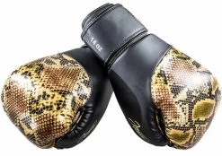 Joya (Kick)bokshandschoenen Thai Snake Goud Zwart -Boksen Winkel joya joya kickbokshandschoenen thai snake goud zwa 4