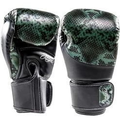 Joya (Kick)bokshandschoenen Thai Snake Groen Zwart 13 Joya (Kick)bokshandschoenen Thai Snake Groen Zwart -Boksen Winkel joya joya kickbokshandschoenen thai snake groen zw 4