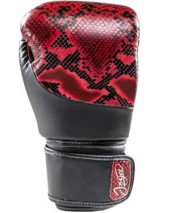 Joya (Kick)bokshandschoenen Thai Snake Rood Zwart -Boksen Winkel joya joya kickbokshandschoenen thai snake rood zwa 3