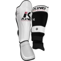 Kickboks Scheenbeschermers King Pro Boxing KPB/SG 3 Wit