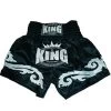 King KTBS-07 Kickboks Broekjes Zwart -Boksen Winkel king pro boxing king ktbs 07 kickboks broekjes zwa