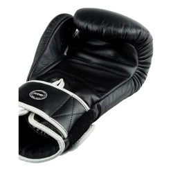 King Pro Boxing Kickboks Handschoenen Zwart KPB/BG 3 Leder -Boksen Winkel king pro boxing king pro boxing kickboks handschoe 3