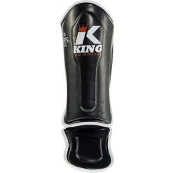 King Pro Boxing KIDS Scheenbeschermers KPB/SG 1 Zwart Wit Rood
