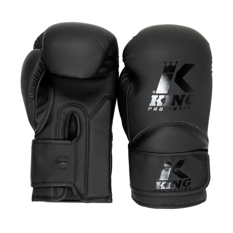 King Pro Boxing KPB / BG KIDS 3 Bokshandschoenen Zwart Zwart 4 King Pro Boxing KPB / BG KIDS 3 Bokshandschoenen Zwart Zwart - Afbeelding 2