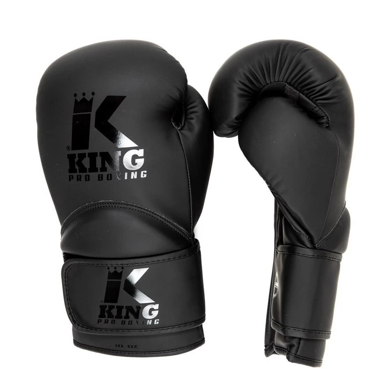 King Pro Boxing KPB / BG KIDS 3 Bokshandschoenen Zwart Zwart 6 King Pro Boxing KPB / BG KIDS 3 Bokshandschoenen Zwart Zwart - Afbeelding 4