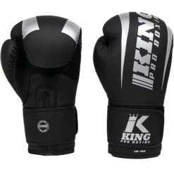 King Pro Boxing KPB/REVO 7 Bokshandschoenen Zwart Zilver