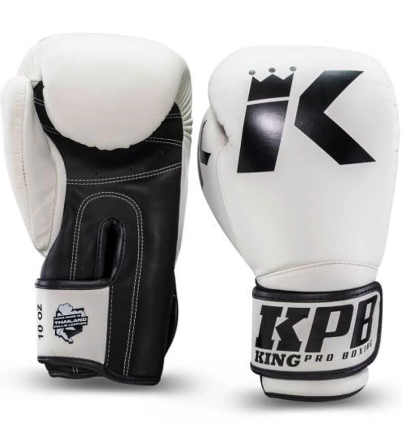 King Pro Boxing PRO/BGL-VX2 Bokshandschoenen Wit Zwart 3 King Pro Boxing PRO/BGL-VX2 Bokshandschoenen Wit Zwart