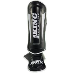 King Pro Boxing Scheenbeschermers KPB SG REVO 1 Zwart Wit -Boksen Winkel king pro boxing king pro boxing scheenbeschermers 19