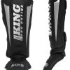 King Pro Boxing Scheenbeschermers KPB/SG REVO 7 Zwart Zilver -Boksen Winkel king pro boxing king pro boxing scheenbeschermers 9