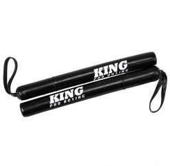 King Pro Boxing Training Sticks Zwart Wit
