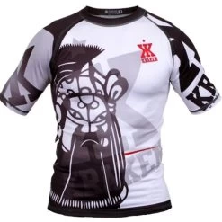 Kraken Wear Rash Guard The M4SK Black Ice -Boksen Winkel kraken fightwear kraken wear rash guard the m4sk b 3
