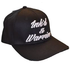 Lauren Rose Ink’d & Warrior Fashion Fit Strapback Black