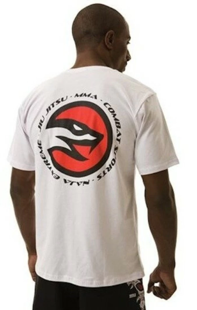 Naja Vechtsport T-Shirt Wit 4 Naja Vechtsport T-Shirt Wit - Afbeelding 2