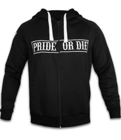 Hoodie PRiDEorDiE Fight Club Zwart -Boksen Winkel pride or die hoodie prideordie fight club zwart 5