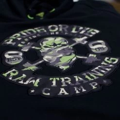 Hoodie PRiDEorDiE RAW TRAINING CAMP Jungle -Boksen Winkel pride or die hoodie prideordie raw training camp j 2
