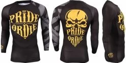PoD Rash Guard L / S PRiDEorDiE RECKLESS Zwart Grijs -Boksen Winkel pride or die pod rash guard l s prideordie reckles 8