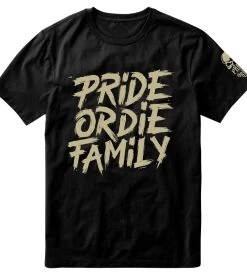 PRiDE Or DiE FAMILY V.2 T Shirt Zwart -Boksen Winkel pride or die pride or die family v2 t shirt zwart 3