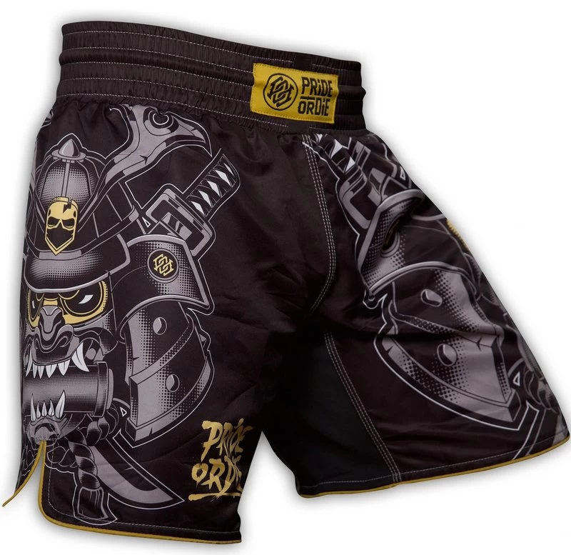 Pride Or Die Fight For Honor Fightshorts Zwart Vechtsportbroek 6 Pride Or Die Fight For Honor Fightshorts Zwart Vechtsportbroek - Afbeelding 4