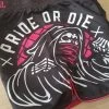 Pride Or Die Fight Shorts Grim Beaterz Vechtsportbroek -Boksen Winkel pride or die pride or die fight shorts grim beater