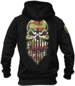 PRiDE Or DiE Hoodie RECKLESS Jungle Camo Zwart