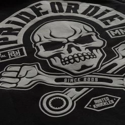 PRIDE Or Die Hoodie Sweater Busted Knuckles Zwart -Boksen Winkel pride or die pride or die hoodie sweater busted kn 7