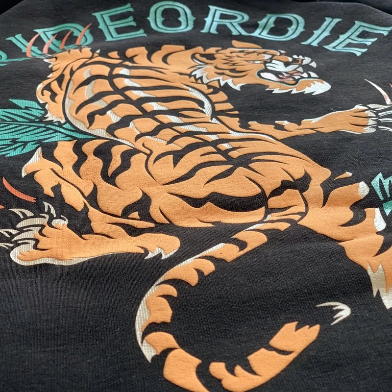 PRIDE Or Die Hoodie Sweater Tiger Unleashed Zwart 7 PRIDE Or Die Hoodie Sweater Tiger Unleashed Zwart - Afbeelding 5