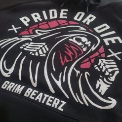 Pride Or Die Hoody Sweater Grim Beaterz Zwart -Boksen Winkel pride or die pride or die hoody sweater grim beate 6