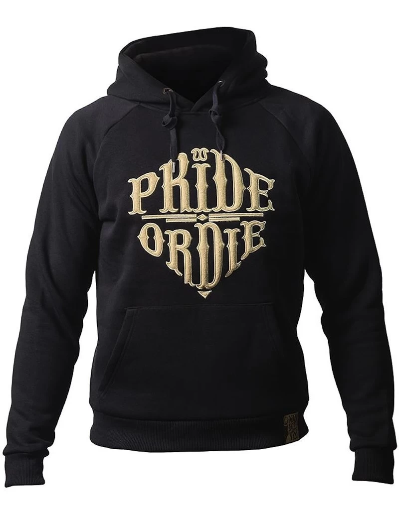 Pride Or Die Hoody Sweater Reckless Zwart Goud 4 Pride Or Die Hoody Sweater Reckless Zwart Goud - Afbeelding 2